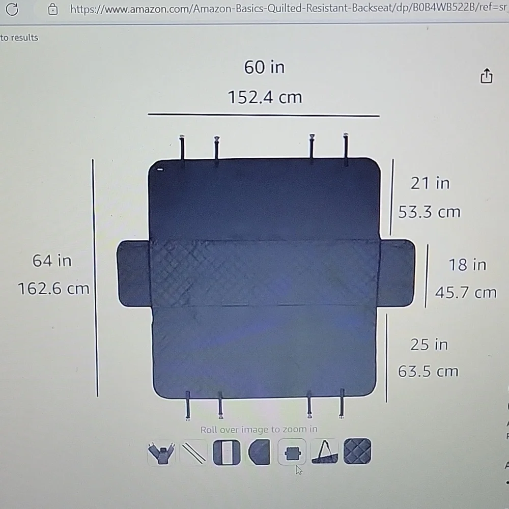 Amazon basics quilted
